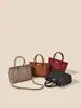 Bolso de Mano para Mujer de Comercio Exterior Transfronterizo, Bolso de Hombro de Gran Capacidad con Cremallera de Seguridad, Doble Uso Hombro y Mano, Bolso Sencillo para el Trabajo Diario para Mujeres