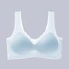 Nuevo Soporte Suave Copa Fija Máscara de Hielo Ropa Interior Estilo Chaleco de Seda de Hielo Ultrafino Push-Up Sin Varillas Sujetador para Mujer
