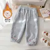 Calça de Moletom Forrada com Fleece para Meninas, Calça Longa Casual, Calça Jogger de Algodão para Meninas