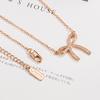 Collar Singapur para Mujer Estilo Frío Ins Nácar Gama Alta Versátil Moda Cadena Clavícula Marca Nicho