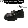 Couro legítimo sola macia não cansa ao usar mocassins slip-on sapatos femininos Mary Janes estilo escolar jk sapatos únicos sapatos pequenos de couro