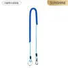 Cordón retráctil de alambre de acero, cuerda gruesa de pesca anti-pérdida, cordón elástico anti-pérdida para herramientas, estiramiento de 72 cm, 4.2 m, colores disponibles