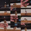 Colgante Zodiacal de Palosanto Accesorios Bodhi Colgante para Teléfono Móvil Colgante para Bolso Animales de Dibujos Animados Tallado en Madera Artesanía Lugar Turístico