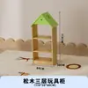 Armário baixo para jardim de infância Armário baixo para jardim de infância Armário baixo de madeira maciça com porta Estante de madeira maciça Armário baixo para jardim de infância Armário de armazenamento Outros