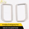 Adequado para 19 Hongguang PLUS painel frontal saída de ar anel brilhante PLUS remendo de saída de ar condicionado frontal