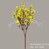 Buquê de Flores Artificiais Amarelas Cena de Casamento Rosa Borboleta Orquídea Floral Materiais DIY Adereços de Decoração