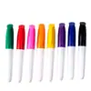 Mini marcador pluma acrílica que no se desvanece pluma para diario de mano pluma de 12 colores al por mayor pluma de dibujo pluma para pizarra traje