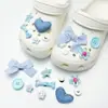 Accesorios DIY para Zapatos Crocs, Dijes Lindos de Dibujos Animados para Zapatos, Decoraciones para Sandalias, Accesorios para Zapatos Crocs de Mujer, Flores Desmontables para Zapatos al por Mayor