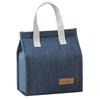 Bolsa de Almoço Minimalista Zhenwei de Mão Cationic Bolsa Bento Bolsa Isolada Bolsa para Lancheira Vertical Pacote de Gelo Grande Capacidade Bolsa para Lancheira