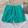 2022 verão masculino shorts casuais calças de cinco pontos coloridas calças masculinas finas respiráveis de quatorze cores calças de praia masculinas atacado