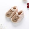 Ventas Directas de Fábrica Primavera Colorido Algodón Oso y Conejo Zapatos para Niños y Niñas Suela Blanda Antideslizante Zapatos para Niños Pequeños Venta al por Mayor en Stock