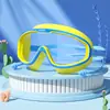 Gafas de Natación Infantiles de Marco Grande, Impermeables, Alta Definición, Antivaho, Gafas de Una Pieza para Niños y Niñas, Al por Mayor en Stock, Transfronterizo