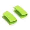 Clipe de Orelha para Panela de Silicone Clipe de Mão Isolante de Calor Clipe de Alça de Mão Simples Criativo Clipe Anti-queimadura para Alça de Panela de Ferro Fundido Resistente a Altas Temperaturas