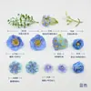 Kit de Material de Flor Artificial de Seda Flor de Papoula Estilo J Acessório de Presilha DIY, Decoração de Mesa, Decoração de Caixa de Presente