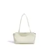 2026 Nuevo Estilo Bolso de Mano Simple de Cuero Genuino Bolso Versátil de Asa Larga Bolso de Hombro de Cuero de Oveja de Alta Gama para Mujer Estilo Coreano