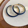 Pendientes de Piel de Aguja de Plata Estilo Hong Kong Estampado de Leopardo Joyería de Lujo Ligero Pendientes Simples de Gama Alta Pendientes de Temperamento a la Moda Venta al por Mayor para Mujeres