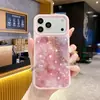 Funda Protectora Ligera con Patrón de Mármol y Lámina Dorada Más Vendida de Shopee para iPhone 18Pm, Cubierta Protectora de Lujo con Forro de Felpa
