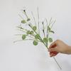 Boda primavera Pascua blanco flor falsa rama de eucalipto hojas de eucalipto verde estilo moderno simple transfronterizo