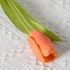 Ramo de simulación tacto hidratante tulipán alto sentido decoración hotel hogar adornos de flores falsas accesorios de fotografía mayoreo