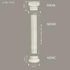 Tira Decorativa Tallada a Mano con Línea de PU Estilo Europeo, Cabezal de Columna Romana de PU Cilíndrico Estilo Europeo, Materiales de Construcción para Decoración de Pilares, Materiales de Decoración para el Hogar