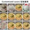 Sombrero de Paja Tejido de Ala Ancha para Viajes de Ocio, Moda Verano, Parasol Transpirable, Sombrero de Montañismo y Pesca, Sombrero Vaquero Occidental para Hombre