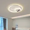 Lámpara de Sala de Estar de Espectro Completo, Lámpara de Techo, Lámpara de Dormitorio Minimalista Moderna Creativa de Diseñador, Iluminación Inteligente Protectora para los Ojos