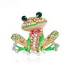 Broche Divertido de Sapo 2025 Alfinete de Animal Vivo Acessórios para Roupa Spot Atacado