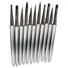 Nuevo Set de Plumas para Manicura Estilo Japonés, Pluma Pintada, Pincel de Construcción para Pintar Flores con Línea Fina, Varilla Metálica Graduada, Cepillo para Manicura al por Mayor