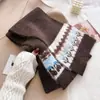 Bufanda de Punto de Felpa Suave y Cera Estilo Coreano Estilo Ins de Doble Cara para Mujer Cálida de Invierno Bufanda de Lana para Estudiante