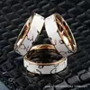 Suministro de fábrica de Amazon esmalte acero titanio hebilla de bufanda anillo gota de aceite joyería hebilla clip para nudo de bufanda una generación de cabello