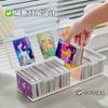 Caixa de Armazenamento Pequena para Cartas Flip Acrílico Yum Ultraman Cartão Caixa Pequena para Cartas Grande Capacidade