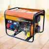 Gerador a Diesel 6,5 Kw Estrutura Aberta Residencial 5Kw Trifásico 380V Bifásico 220V Gasolina