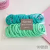 Elástico Colorido de Cabelo Infantil Alta Elasticidade Grande Sem Danificar o Cabelo Corda para Rabo de Cavalo Alto Tira de Cabelo Acessórios de Cabelo Fofos para Meninas