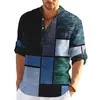 2024 moda casual transfronteriza temu solapa estampado 3D gato hombre manga corta camisa casual