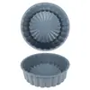 Molde de Girasol de Silicona para Pastel Fácil Desmoldeo Molde Redondo para Hornear Forma de Flor Molde para Hornear Pan al Vapor Herramientas para Hornear