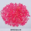 Venta al por mayor Diamante de Resina Fondo Plano Diamante Redondo Transparente Colorido Diamante Suelto para Uñas Diamantes Decorativos Adhesivos Accesorios para Joyería DIY