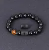 Pulseira de Pedra Olho de Tigre Estilo Chinês Doze Signos Venda Quente Transfronteiriça para Homens e Mulheres Toque de Alto Padrão Fio de Mão Pulseira Versátil Atacado