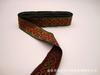 Cinta tejida de jacquard de poliéster para ropa de estilo étnico, color tejido, encaje de jacquard tejido, venta al por mayor