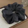 Goma de Pelo de Gasa de Burbujas con Puntos de Malla para Niñas, Cola de Caballo Alta, Cuerda para el Cabello Elegante, Accesorio para Moño para Mujeres