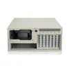 Chassi de controle industrial ATX de 7 slots 4U montado na parede horizontal vertical de 330 mm de profundidade multi-serial para armazenamento de disco rígido vídeo de vigilância