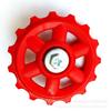 Roda guia de transmissão traseira para mountain bike, roda guia do câmbio traseiro de bicicleta, engrenagem de velocidade variável de 6/7/8 velocidades, suprimentos para ciclismo