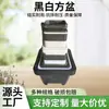 Maceta carnosa estilo coreano de plástico engrosado blanco y negro maceta de escritorio creativa maceta cuadrada poco profunda maceta cuadrada carnosa multiespecificación