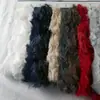 Terciopelo Coreano Terciopelo PV Terciopelo Pulido Flor Retorcida Rosa Círculo Mágico Cabello Largo Brillante Ropa de Terciopelo PV Juguete Material Superior Mayoreo