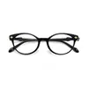 Gafas de lectura de carey de moda para mujer, luz azul anti-luz, elegantes retro ultraligeras anti-fatiga con patillas