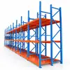 Estantería de Almacén de Alta Resistencia Estantería Industrial para Techos Altos Almacenamiento de Almacén Grande Multinivel Tipo Viga Almacenamiento de Palets Estante con Marco de Acero
