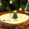 2026 Nuevo Adorno de Muñeco de Nieve para Árbol de Navidad Escena de Regalo de Navidad Arreglo Decoración de Escritorio Adorno de Vidrio Navideño