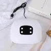 Nova Lâmpada LED USB Vermelha para Unhas Clareamento Não Escurece a Mão 20 Contas de Lâmpada com Fonte de Luz Dupla Lâmpada Secadora de Esmalte em Gel