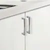 Manija Pequeña de Aleación de Aluminio Estilo Retro Moderno Simple para Armario, Gabinete, Cajón, Gabinete de TV, Puerta