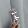 Decoración de Pastel de Acrílico Estilo Ins Transfronterizo Flor Tulipán para el Día de la Mujer y el Día de la Madre Decoración de Pastel de Flores