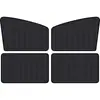 Parasol lateral magnético para ventanas de coche, cortina de coche para protección solar y aislamiento térmico, parasol retráctil magnético para coches